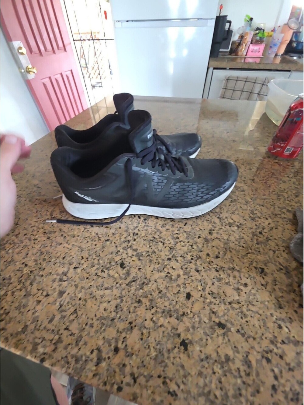 New Balance Fresh Foam Boracay v3 Running Shoes Black Men's Size 10.5 2E Wide